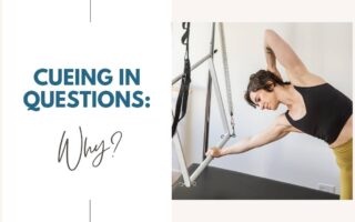 Pilates session cueing in questions article