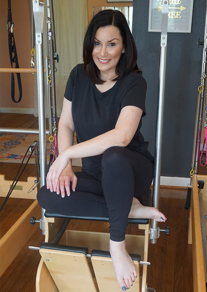 Kylene Law Pilates instructor and studio owner on Dallas TX