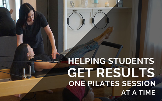 personalized pilates session