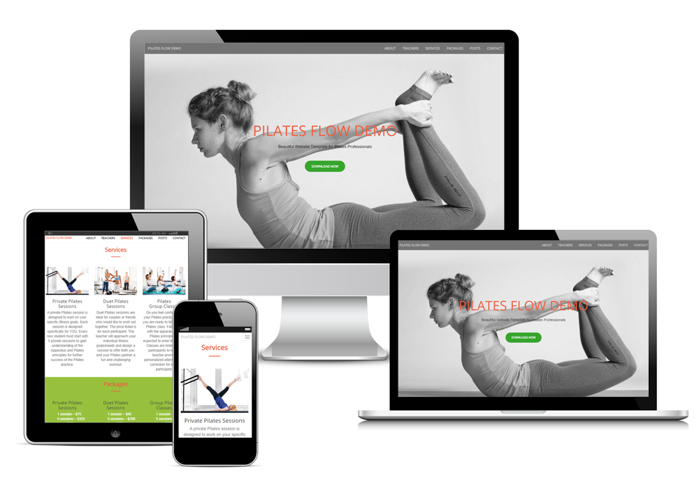 Website Services Pilates Bridge