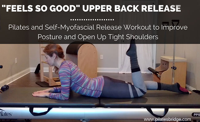upper back release to improve posture